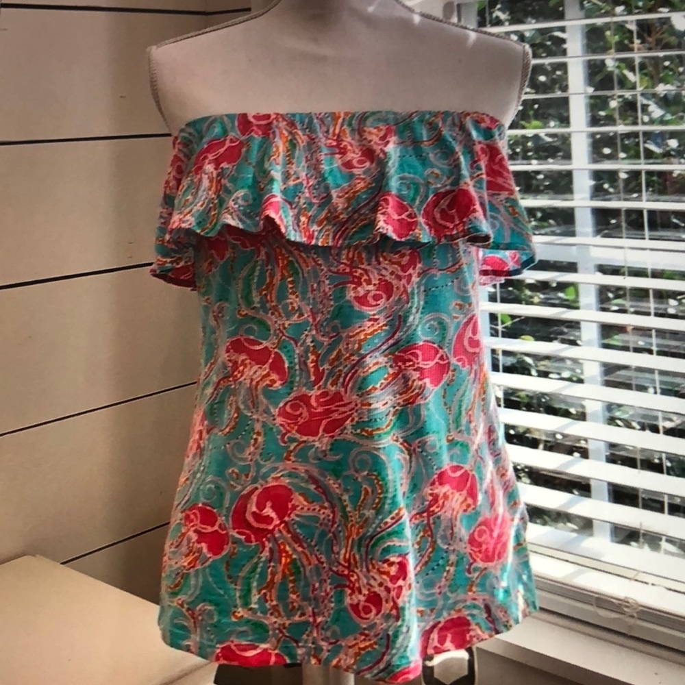 Lilly Pulitzer Wiley Tube top in Jellies Be Jammin